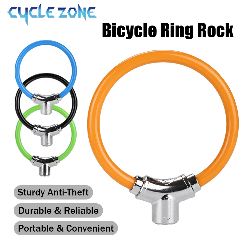 Mountain Biking Zone 2 - Kunci Cincin Kabel Portabel Kunci Cincin