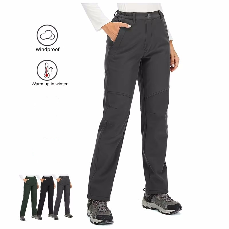 Mountain Biking Pants Women - Celana Termal Tahan Angin Musim Dingin
