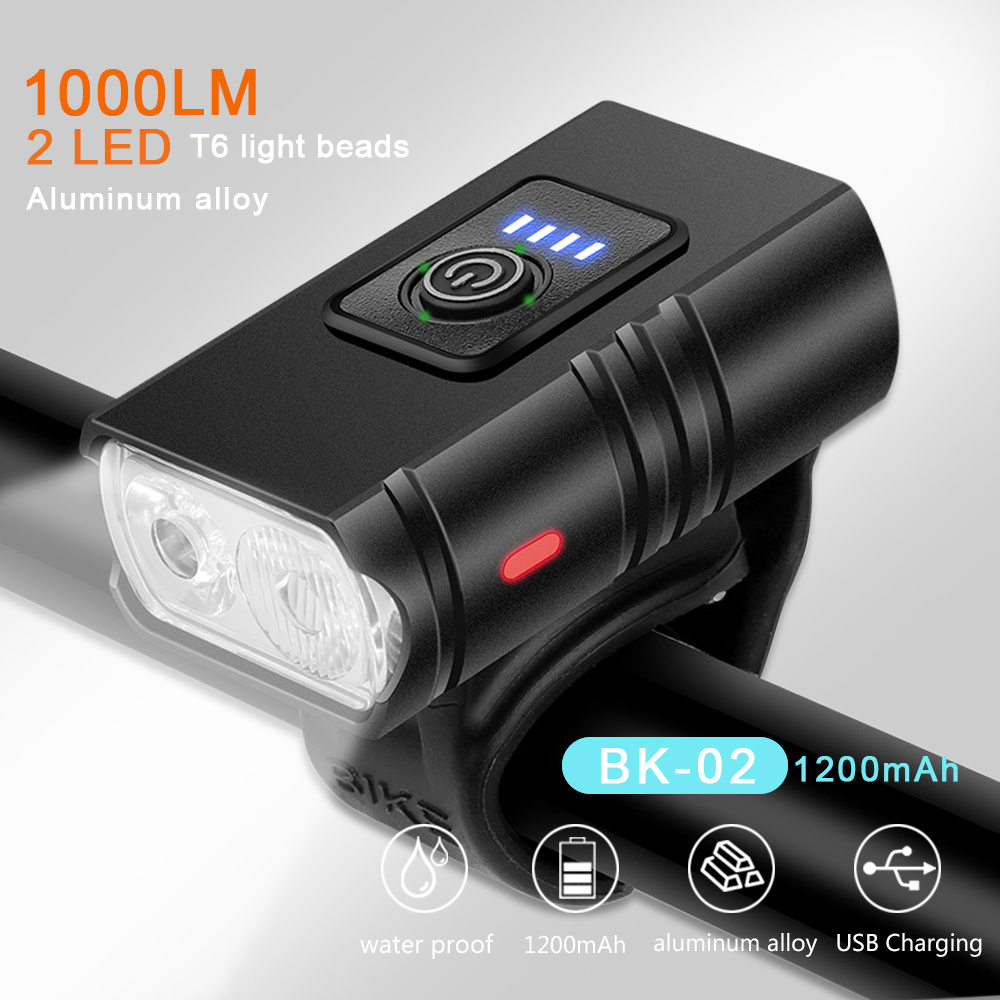 Mountain Biking Zone 2 - Set Lampu Sepeda Super Terang Isi