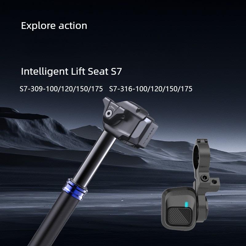 Seekrun S7 Dropper Post Wirele - Mountain Biking Xc ulasan dan harga