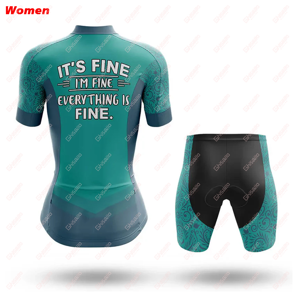 I'm Fine Poliester Pakaian Ber - Mountain Biking Pants Women ulasan dan harga