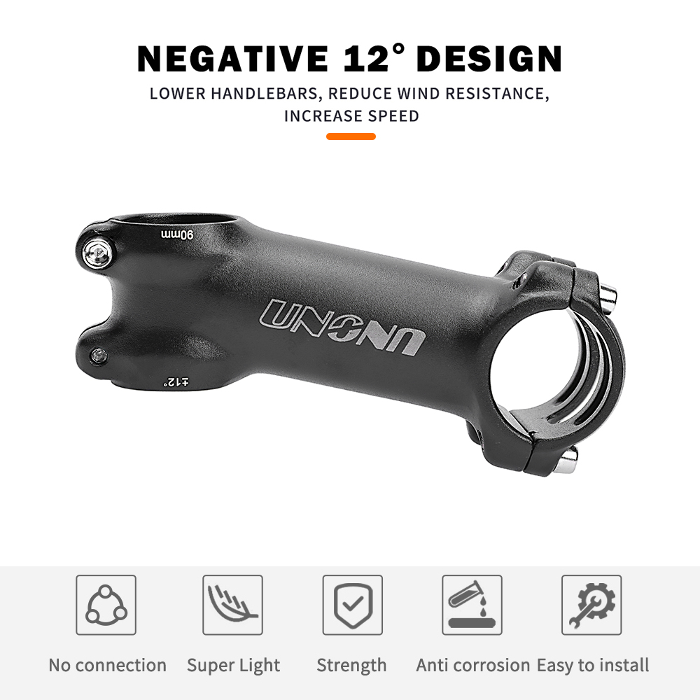 UNO tangkai stang sepeda 12 de - Handlebar Riser Stem ulasan dan harga