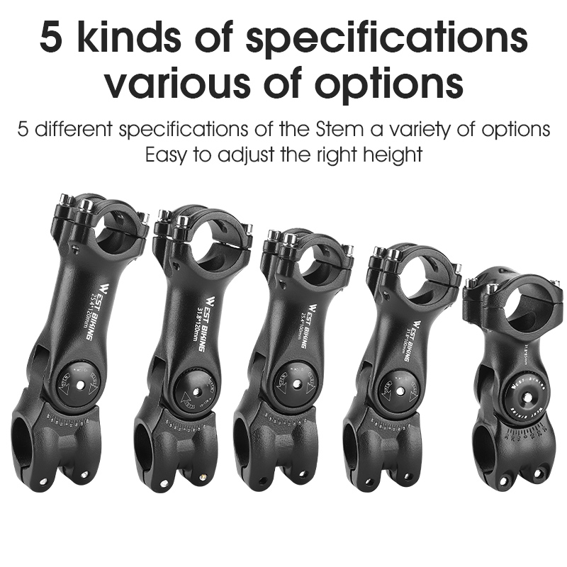 WEST BIKING batang stang seped - Handlebar Riser Stem ulasan dan harga