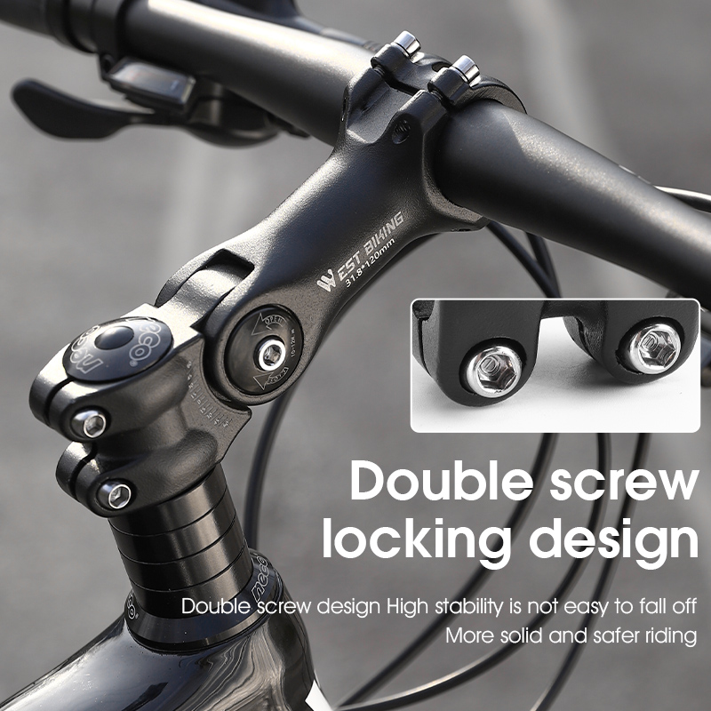 WEST BIKING batang stang seped - Handlebar Riser Stem ulasan dan harga