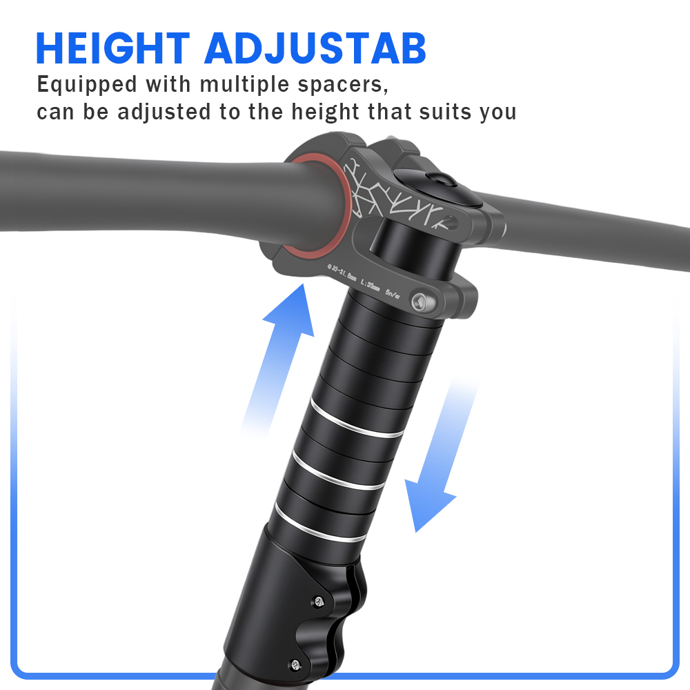 Pemanjang Batang Sepeda, Ekste - Handlebar Riser Stem ulasan dan harga